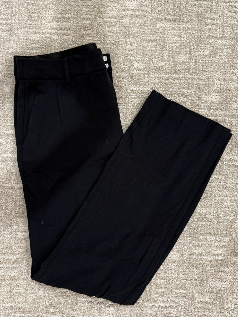 Nine West Classic Black Wide-Leg Dress Pants size 12